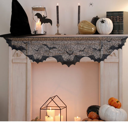 Halloween Gordijn Vleermuizen 2m van Fiestas Guirca koop je bij Partywinkel