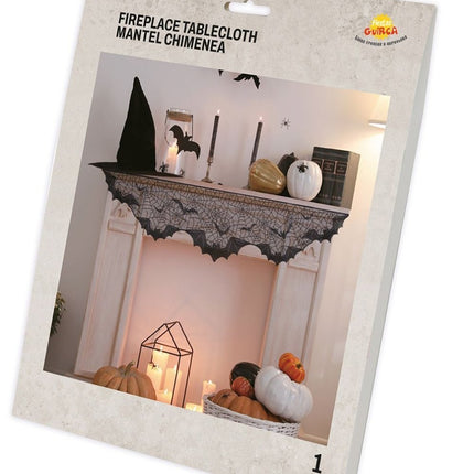 Halloween Gordijn Vleermuizen 2m van Fiestas Guirca koop je bij Partywinkel