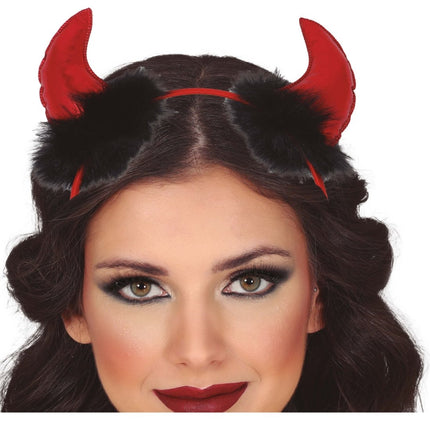 Halloween Haarband Duivelshoorns van Fiestas Guirca koop je bij Partywinkel
