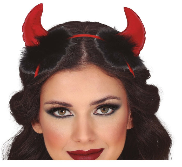 Halloween Haarband Duivelshoorns van Fiestas Guirca koop je bij Partywinkel