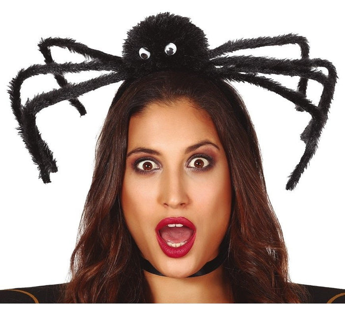 Halloween Haarband Grote Spin van Fiestas Guirca koop je bij Partywinkel