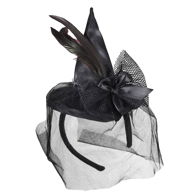 Halloween Haarband Heksenhoedje van Widmann koop je bij Partywinkel