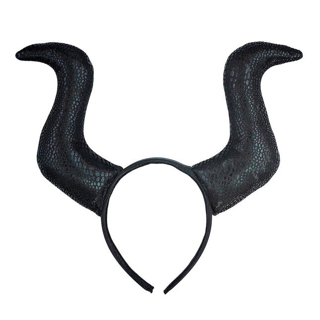 Halloween Haarband Malevizia Met Hoorn van Widmann koop je bij Partywinkel