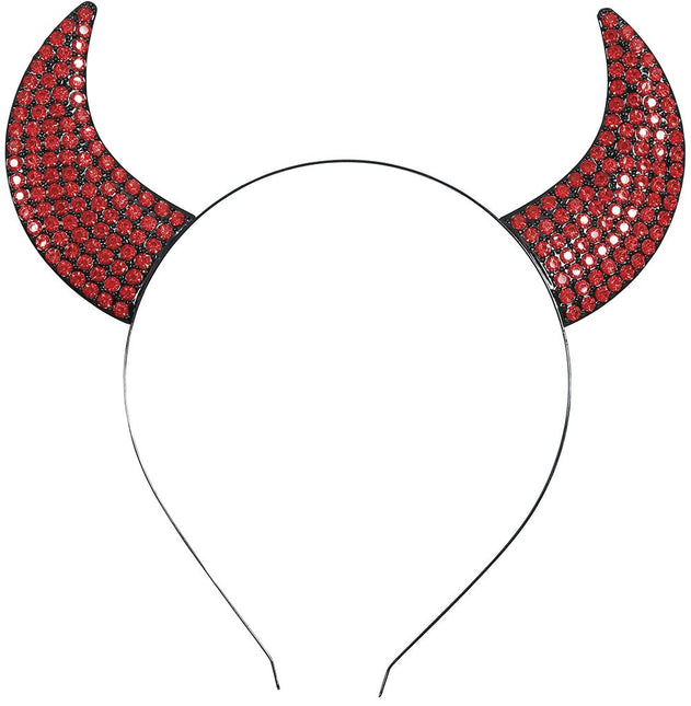 Halloween Haarband Rood Duivel van Fiestas Guirca koop je bij Partywinkel