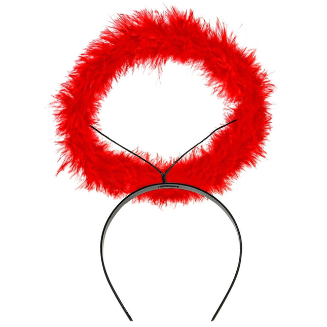 Halloween Haarband Rood Engel van Widmann koop je bij Partywinkel