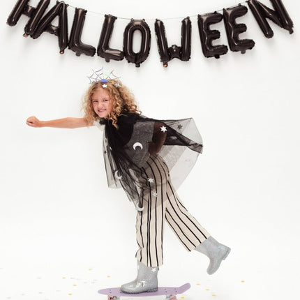 Halloween Haarband Spinnenweb 21cm van Partydeco koop je bij Partywinkel