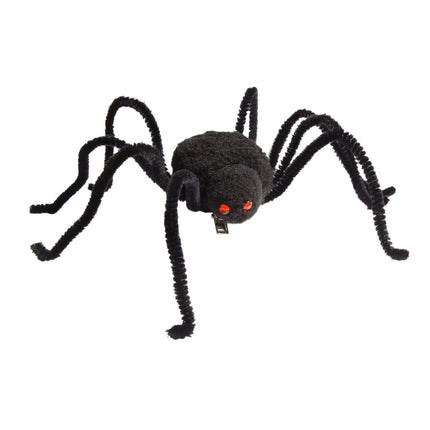 Halloween Haarclip Zwart Spin van Widmann koop je bij Partywinkel
