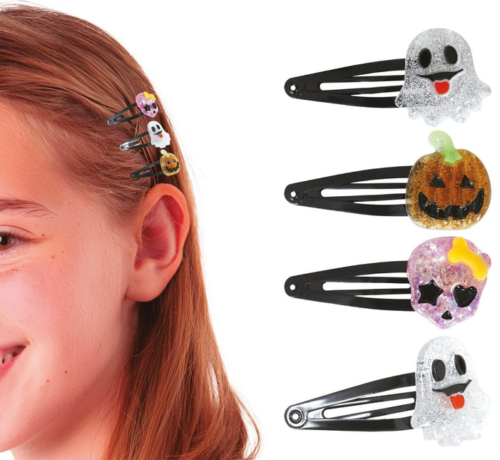 Halloween Haarspeldjes Metaal 3st van Fiestas Guirca koop je bij Partywinkel