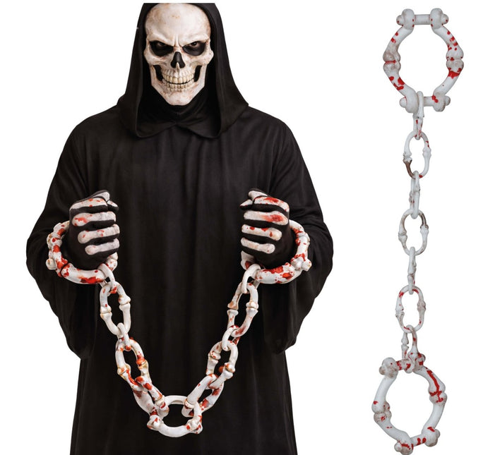 Halloween Handboeien Botten 55cm van Fiestas Guirca koop je bij Partywinkel