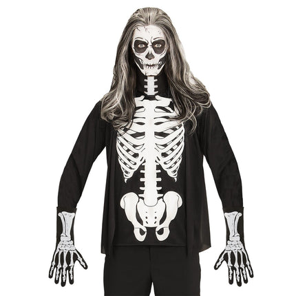 Halloween Handschoenen Skelet 35cm van Widmann koop je bij Partywinkel