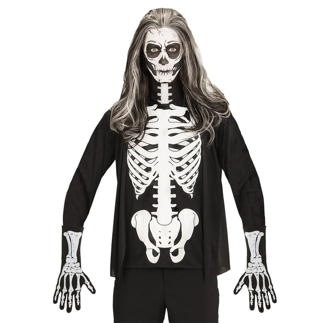 Halloween Handschoenen Skelet 35cm van Widmann koop je bij Partywinkel