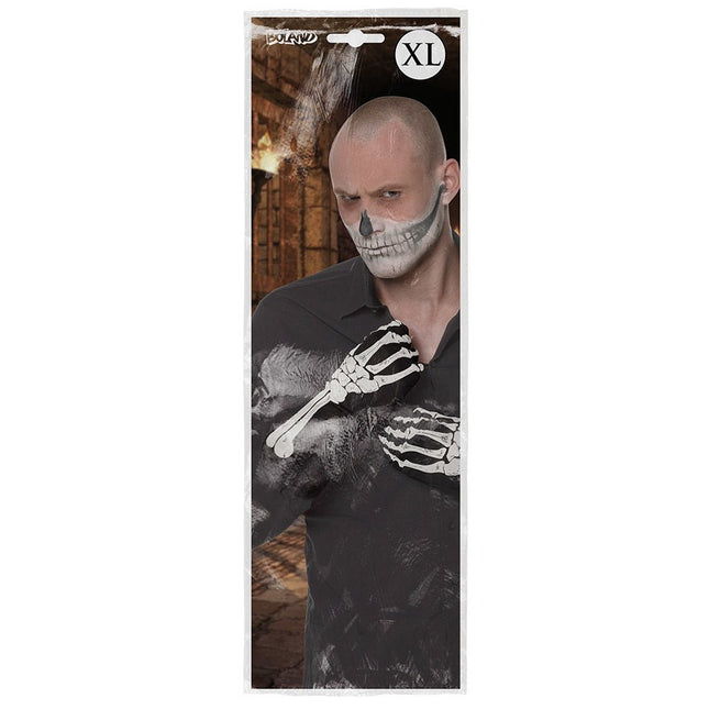 Halloween Handschoenen Skelet van Boland koop je bij Partywinkel