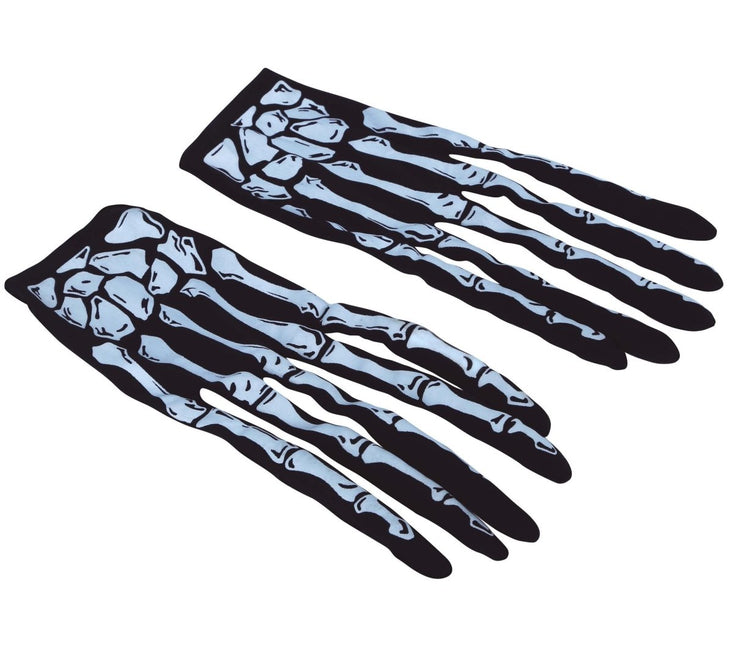 Halloween Handschoenen Skelet Vingers van Fiestas Guirca koop je bij Partywinkel