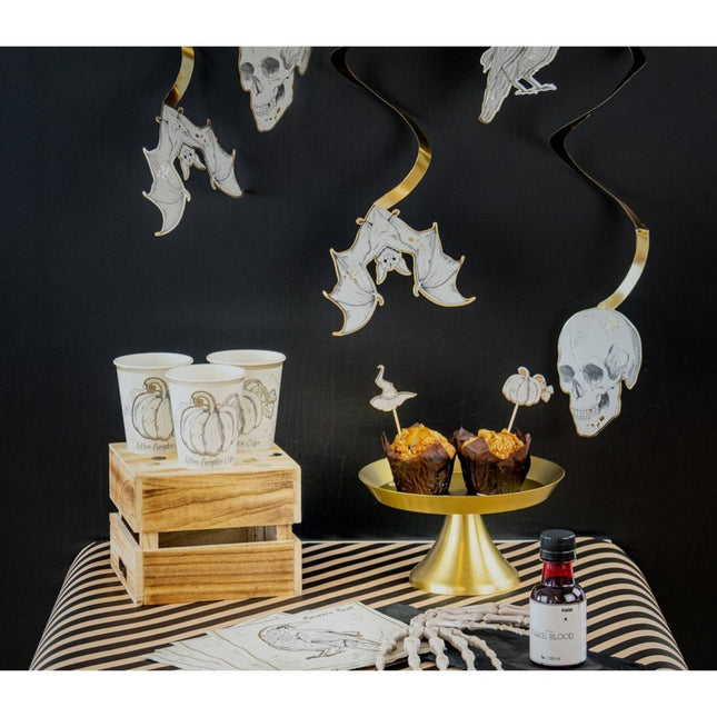 Halloween Hangspiralen 60cm 6st van Folat koop je bij Partywinkel