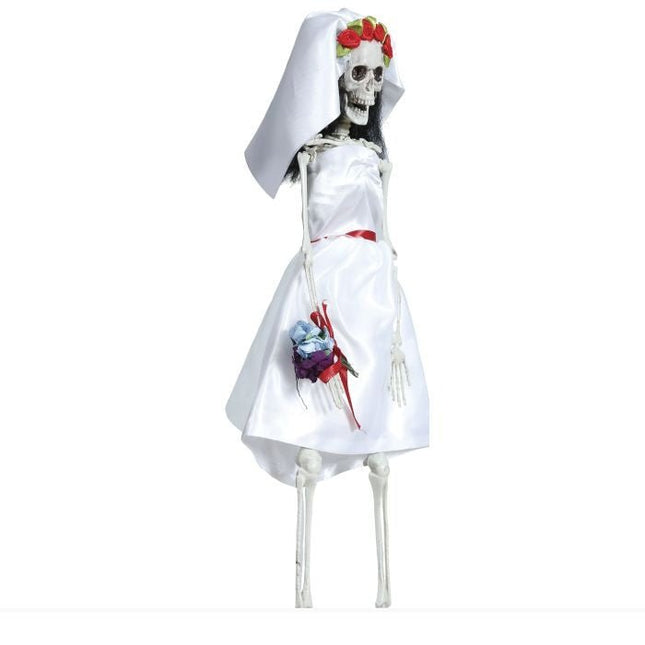 Halloween Hangende Pop Bruid 40cm van Fiestas Guirca koop je bij Partywinkel
