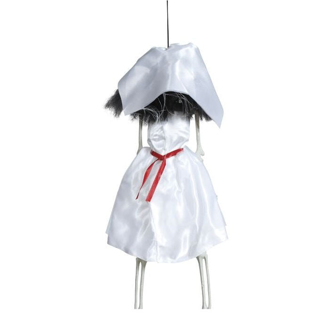 Halloween Hangende Pop Bruid 40cm van Fiestas Guirca koop je bij Partywinkel