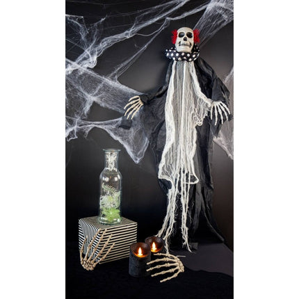 Halloween Pop Clown Skelet 85cm van Folat koop je bij Partywinkel