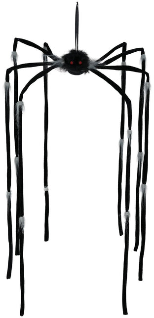 Halloween Hangdecoratie Spin Met Lange Poten 80cm van Fiestas Guirca koop je bij Partywinkel