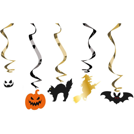 Halloween Hangspiralen Karakters van Folat koop je bij Partywinkel