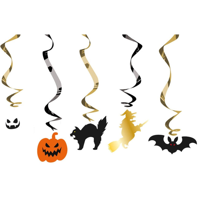 Halloween Hangspiralen Karakters van Folat koop je bij Partywinkel