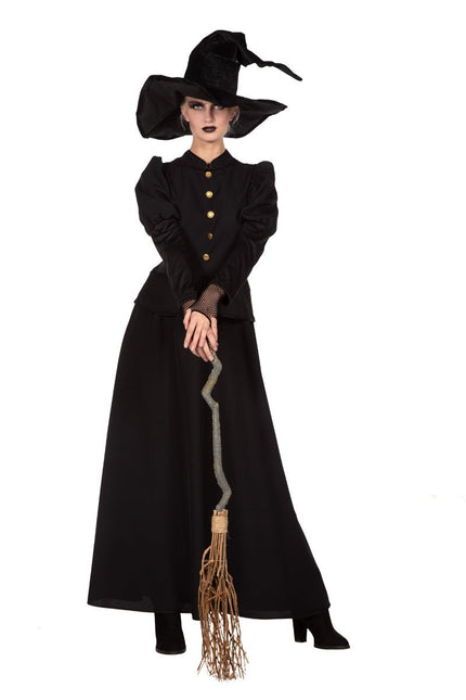 Halloween Heks Kostuum Zwart van Wilbers & Wilbers koop je bij Partywinkel