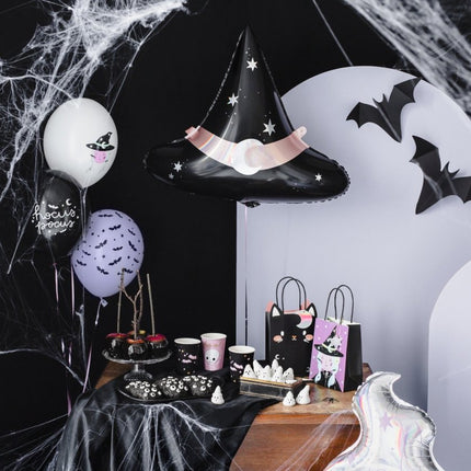 Halloween Helium Ballon Heksenhoed Leeg 57,5cm van Partydeco koop je bij Partywinkel