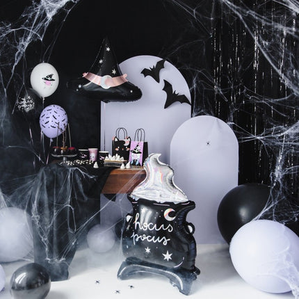 Halloween Helium Ballon Heksenhoed Leeg 57,5cm van Partydeco koop je bij Partywinkel