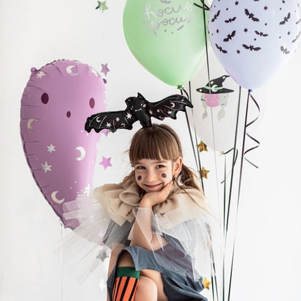 Halloween Helium Ballon Vleermuis Leeg 40cm van Partydeco koop je bij Partywinkel