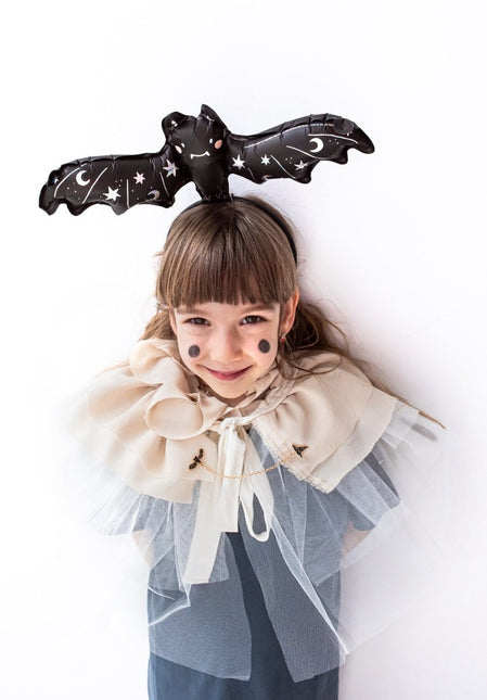 Halloween Helium Ballon Vleermuis Leeg 40cm van Partydeco koop je bij Partywinkel