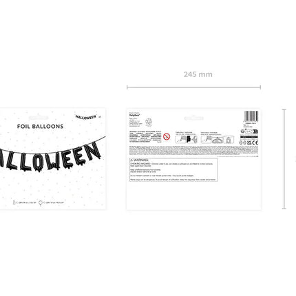 Halloween Helium Ballonnen Set 230cm 11 delig van Partydeco koop je bij Partywinkel