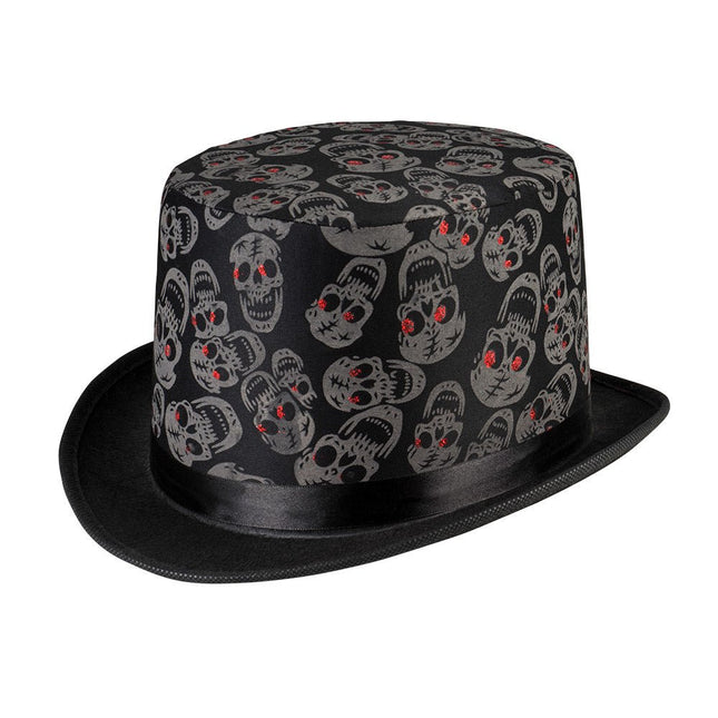 Halloween Hoed Schedels Zwart van Boland koop je bij Partywinkel