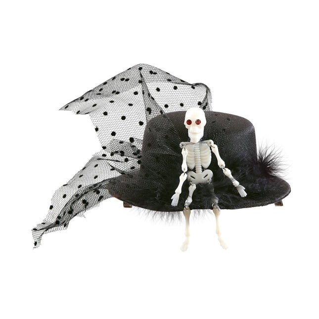 Halloween Hoed Skelet van Widmann koop je bij Partywinkel