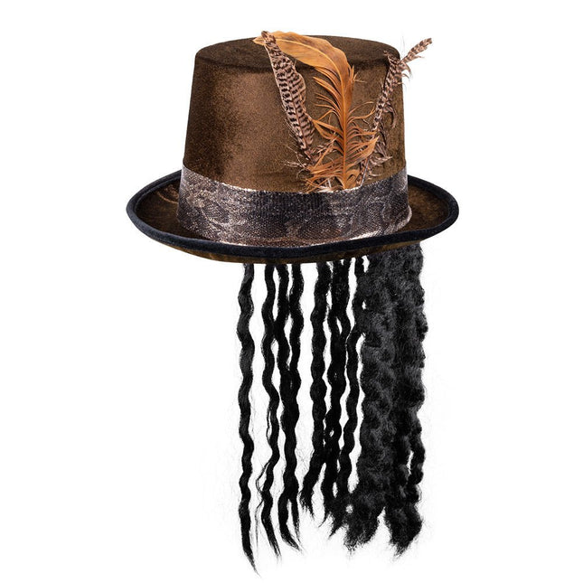 Halloween Hoed Voodoo Damballah van Boland koop je bij Partywinkel