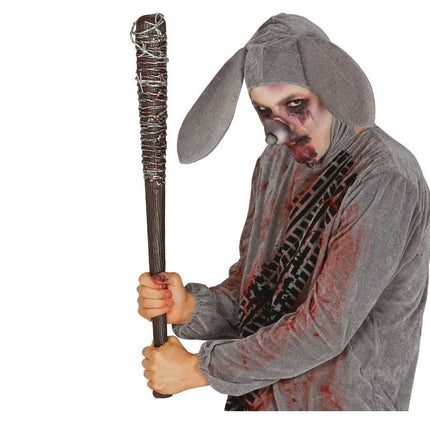 Halloween Honkbalknuppel Prikkeldraad 73cm van Fiestas Guirca koop je bij Partywinkel