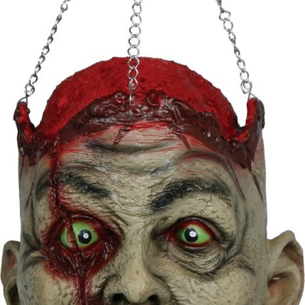 Halloween Hoofd Zombie 27cm van Fiestas Guirca koop je bij Partywinkel