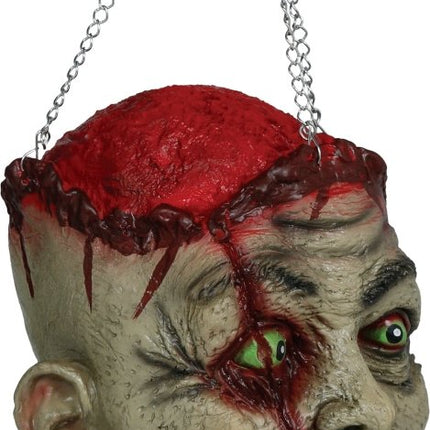 Halloween Hoofd Zombie 27cm van Fiestas Guirca koop je bij Partywinkel