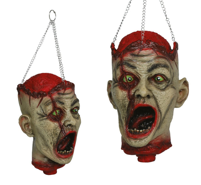Halloween Hoofd Zombie 27cm van Fiestas Guirca koop je bij Partywinkel