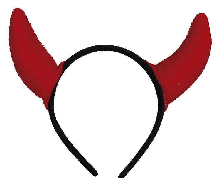 Halloween Hoofdband Rood Duivelshorenen van Fiestas Guirca koop je bij Partywinkel