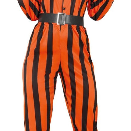 Halloween Jumpsuit Dames Harlekijn Gevangene van Fiestas Guirca koop je bij Partywinkel