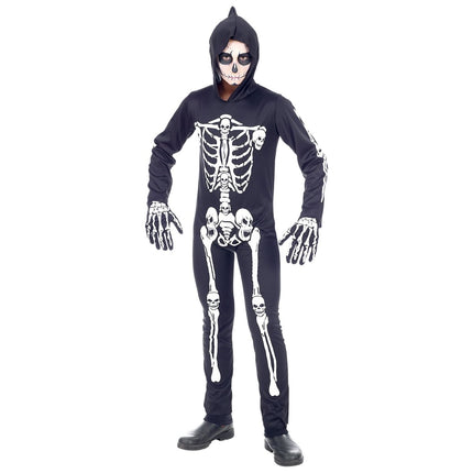 Halloween Jumpsuit Kind Skelet van Widmann koop je bij Partywinkel