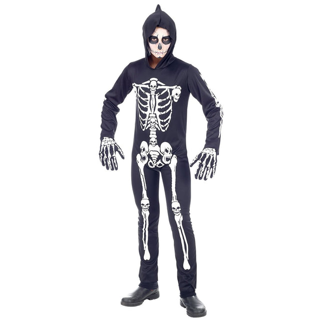 Halloween Jumpsuit Kind Skelet van Widmann koop je bij Partywinkel