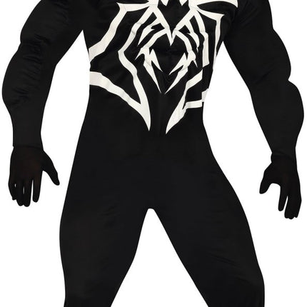 Halloween Jumpsuit Zwart Heren Creepy van Fiestas Guirca koop je bij Partywinkel
