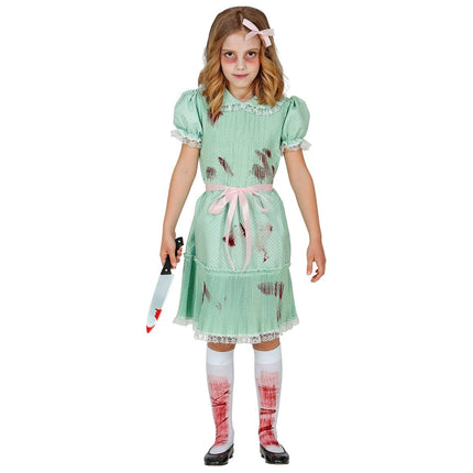 Halloween Jurk Kind Moordende Pop van Widmann koop je bij Partywinkel