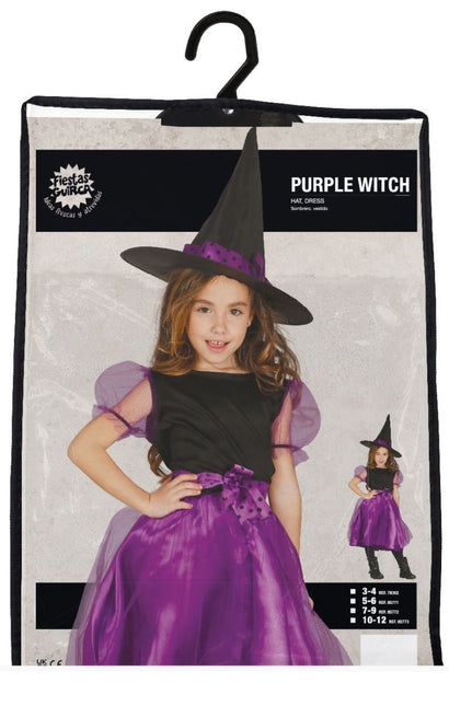 Halloween Jurk Kind Paars van Fiestas Guirca koop je bij Partywinkel