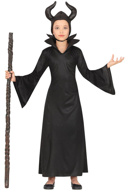 Halloween Jurk Meisje Boze Fee van Fiestas Guirca koop je bij Partywinkel