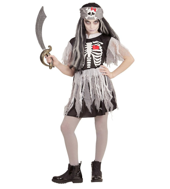 Halloween Jurk Meisje Piraat van Widmann koop je bij Partywinkel