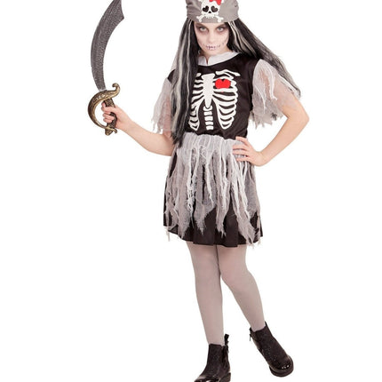 Halloween Jurk Meisje Piraat van Widmann koop je bij Partywinkel