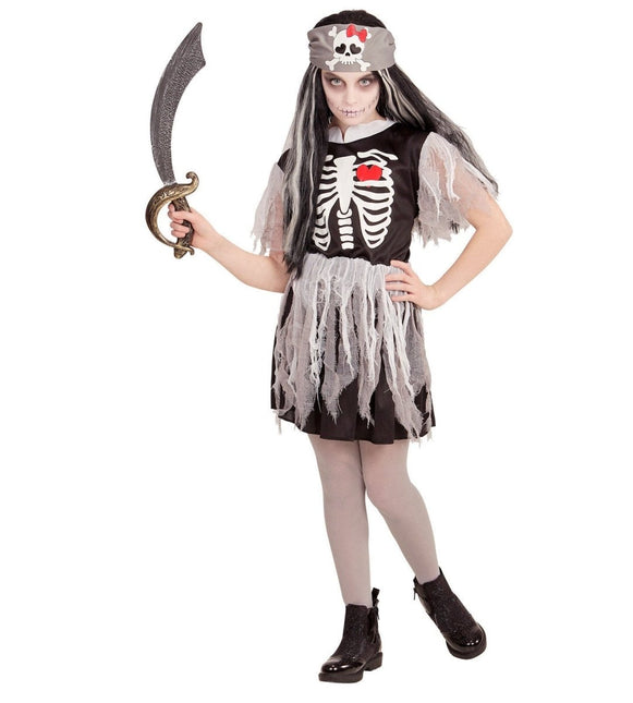 Halloween Jurk Meisje Piraat van Widmann koop je bij Partywinkel