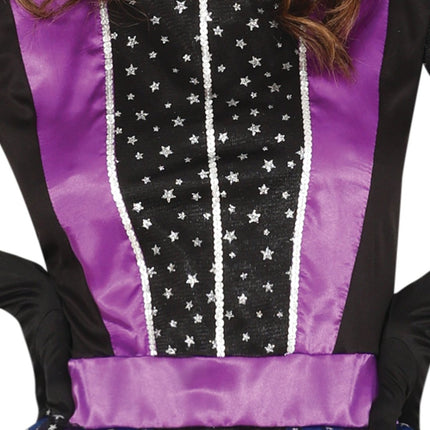 Halloween Jurk Paars Dames Heks Ster van Fiestas Guirca koop je bij Partywinkel