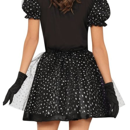 Halloween Jurk Paars Dames Heks Ster van Fiestas Guirca koop je bij Partywinkel